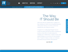 Tablet Screenshot of itsupportca.com
